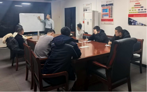 山西安信消防召开消防检测标准化流程培训